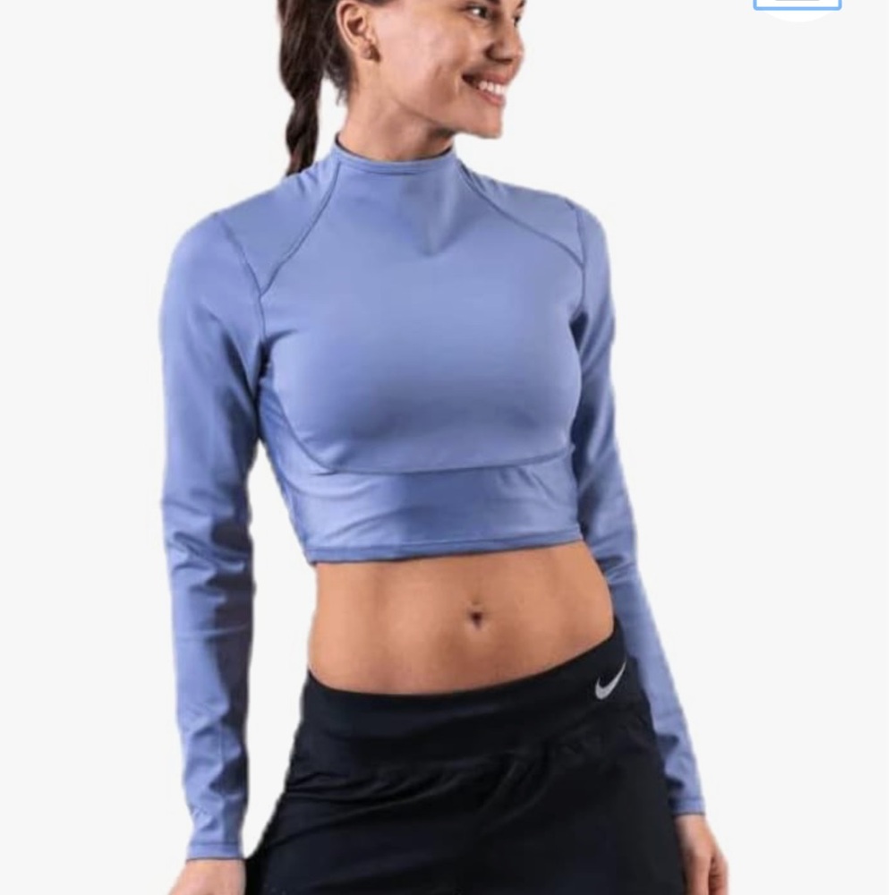 NWT Nike City Training Long Sleeve Crop Top Size M